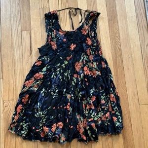 Multi colored mini sun dress